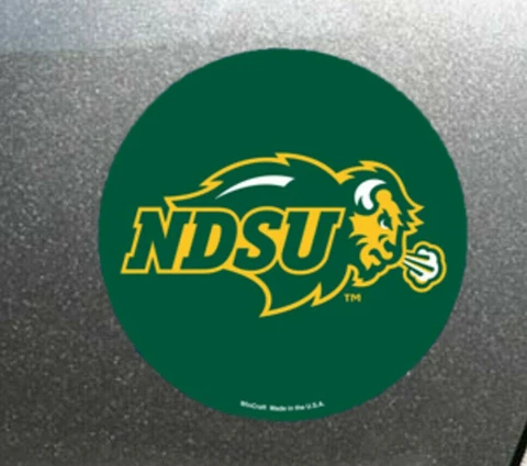 NDSU NORTH DAKOTA STATE UNIVERSITY BISON DIE CUT MAGNET INDOOR OUTDOOR S Cover