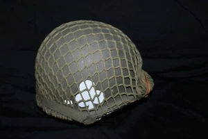 M1 Helmet Vietnam Era Painted Club Westinghouse Liner Military Combat - Picture 1 of 9