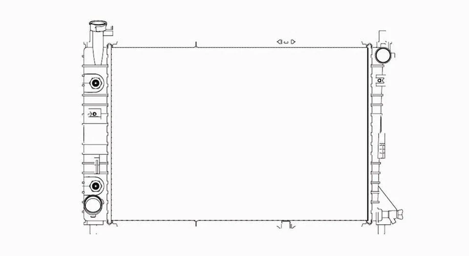 Radiador Ford Mustang 1997-2004 nuevo Foto 1 de 1