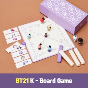 LINEFRIENDS X BT21 Official Goods Yut-nori Traditional Korean Board Game Set - Picture 1 of 15