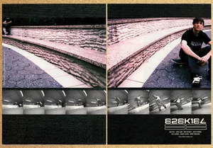 Ezekiel Clothing Skateboard - 2 Page Vintage Print Ad Ephemera 2002 - Picture 1 of 5