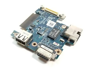 DELL LATITUDE E4310 USB VGA LAN BOARD LAPTOP 0F9M70 - Picture 1 of 4