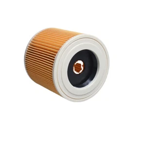 Cylinder Filter Cartridge fit for Karcher WD2 WD3 MV2 MV3 Washable Reusable - Picture 1 of 4