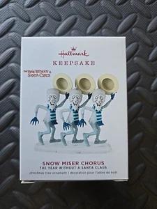 2022 Hallmark Spinning Snow Miser The Year Without A Santa Claus Ornament B8 - Picture 1 of 6
