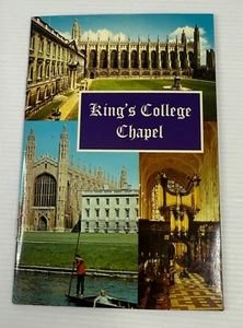 Kings College Chapel Cambridge 1971 Vintage Illustrated Guide Book - Picture 1 of 8
