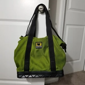 Mountainsmith Tote Bag Green Rubber Bottom Shoulder Camping Hiking Gear Travel - Picture 1 of 13