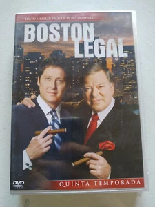 Boston Legal Quinta Temporada 5 Completa - DVD Region 2 Español Ingles 3T - Imagen 1 de 4
