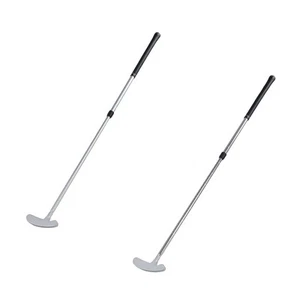 Golf Putter Putting Practice Aids Tools Aluminum Alloy Mini Golf Club Two Way - Picture 1 of 15