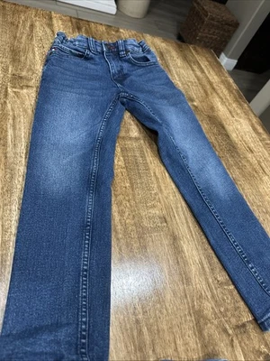 Tommy Hilfiger Boys Kids Blue Jeans Slim Medium Wash Denim Size 6 - Image 1 of 4