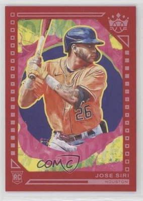 2022 Panini Diamond Kings Rookies II Red Frame Jose Siri #144 Rookie RC - Image 1 of 2