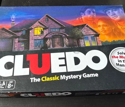CLUEDO Classic Murder Mystery Detective Board Game By Hasbro 2011 Complete  - Image 1 of 4