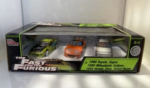 **Extremely Rare** Racing Champions “Fast & the Furious” Car Set w/Letty’s Civic - Picture 1 of 9