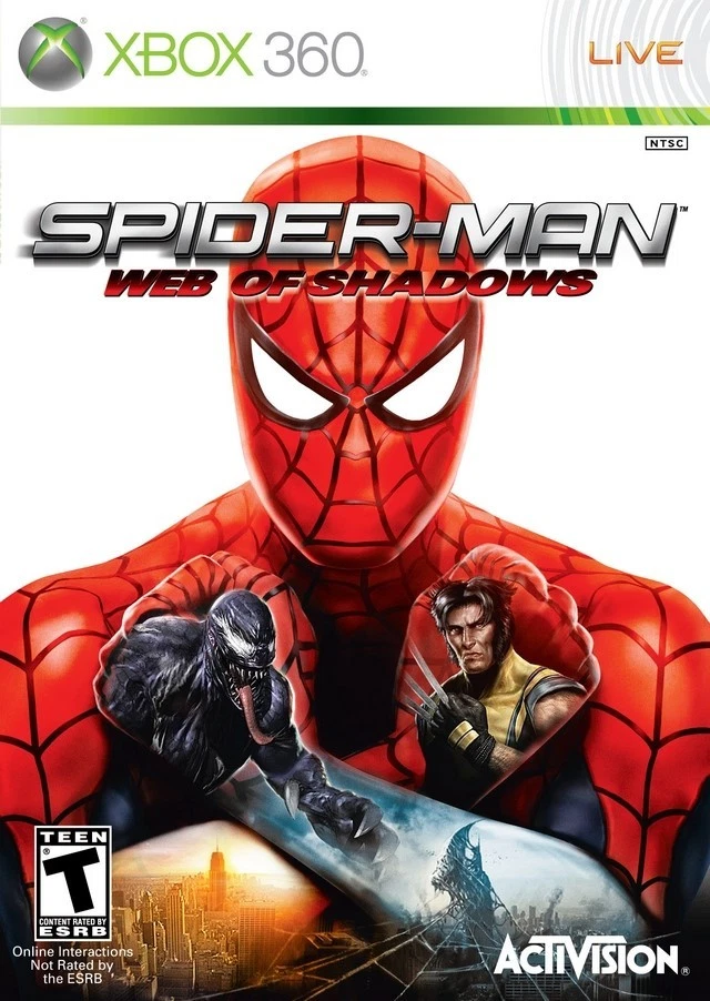 Spider-Man: Web of Shadows - Xbox 360 Game Only - Image 1 of 1