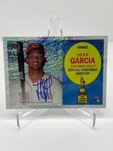 2021 Topps All Star Rookie Cup Jose Garcia RC 07/99 Autograph RCA-JG Reds - Bild 1 von 2