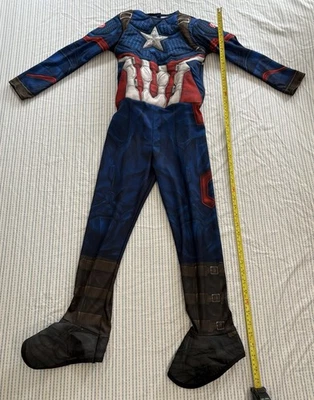 Disfraz Marvel Capitán América Disney Niño Talla 4/5 x Pequeño Usado Estado Foto 1 de 4