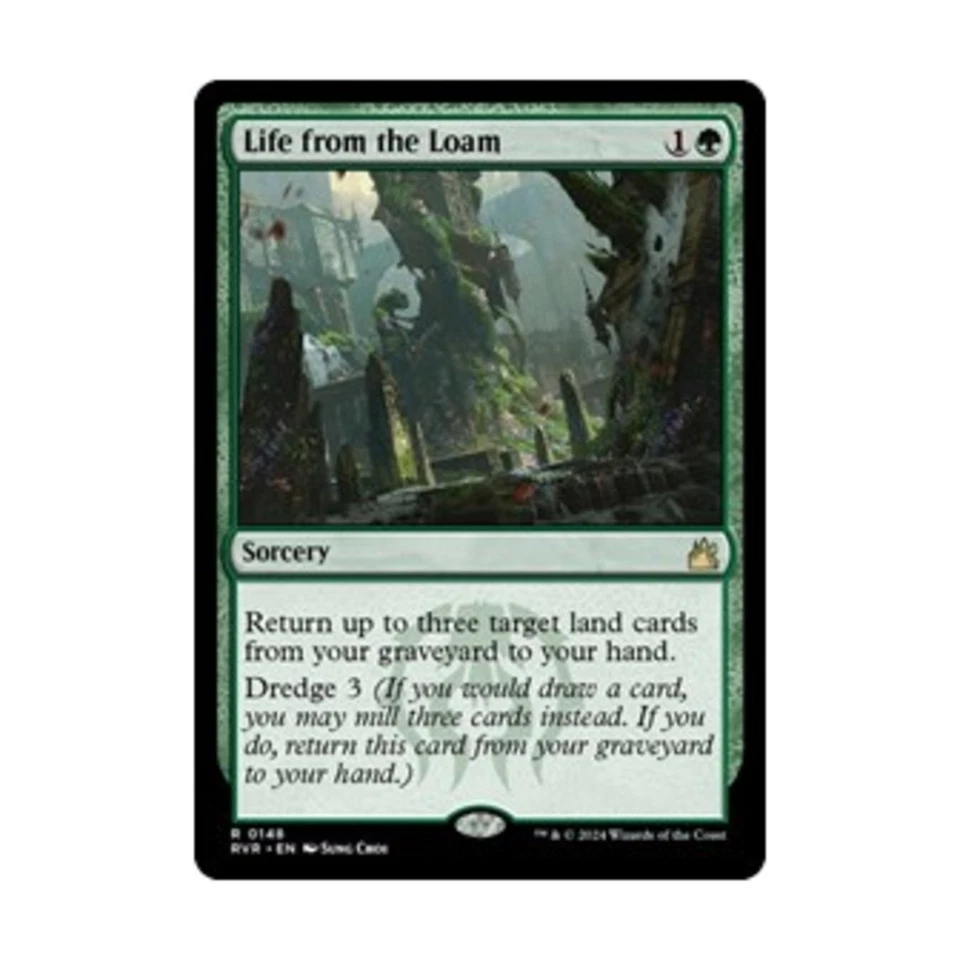 WOTC Ravnica Remastered Life from the Loam (R) (Foil) NM - Image 1 of 1