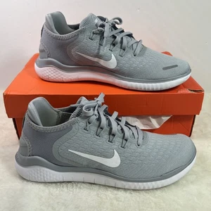 Größe 9,5 - Nike Free RN 2018 Wolf Grey Damen LESEN - Bild 1 von 11