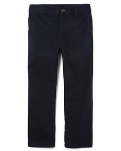 The Children's Place Boys Uniform Stretch Relaxed Chino Pants in Blue | Size 6S - Picture 1 of 4