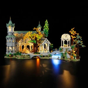 LED Light Kit for Lego 10316 Lord of The Rings: Rivendell Building DIY Decor Set - Picture 1 of 22