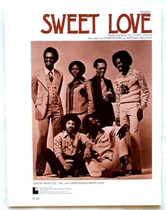 Commodores - Sweet Love - 1975 Original USA Sheet Music - Picture 1 of 1