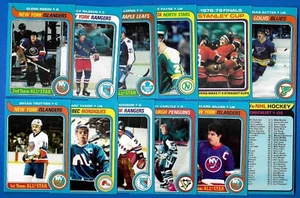 1979-80 TOPPS 79-80 NHL HOCKEY CARD 1-132 SEE LIST - Picture 1 of 233