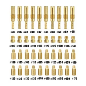 40Pcs Carburetor Main Slow Pilot Jets Kit For Keihin CV CVK CVVD FCR PWK VA VB - Picture 1 of 9