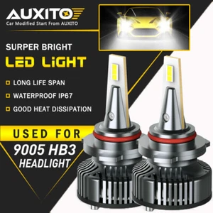 AUXITO 9006 HB4 LED Headlight Bulb Low Beam CANBUS Error Free 16000LM Brightest - Picture 1 of 11