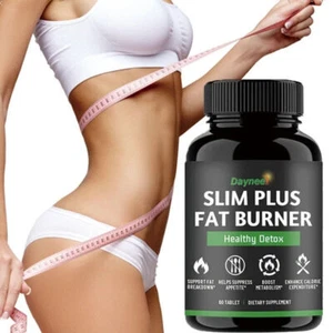 1 bottle of Slim Plus fat burner weight loss capsule inhibits appetite slimming- - Bild 1 von 8