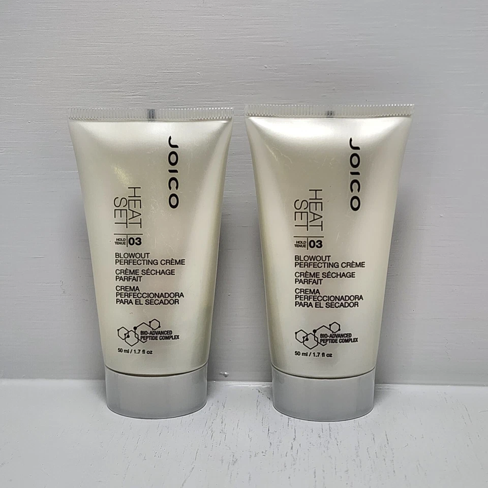 Joico Heat Set 03 Blowout Perfecting Creme Travel Size 1.7 oz | Pack of 2 | New - Image 1 of 1