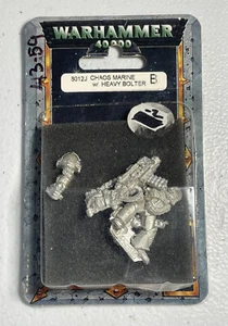 Warhammer 40K Chaos Marine Havoc w/ Heavy Bolter *NIP* 8012J Games Workshop 2000 - Picture 1 of 3