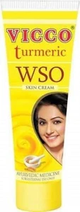 10 Pack Vicco Turmeric WSO Skin Cream, Reduces Pimples and Prevents Skin Problem - Picture 1 of 2