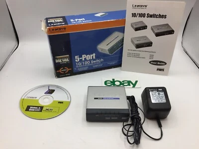 Linksys 5 Port 10/100 Switch SD205 FREE S/H - Image 1 of 4