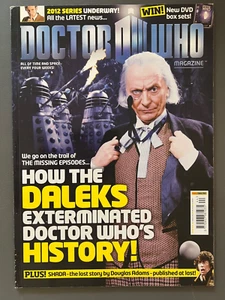 Doctor Who Magazine #444 2012 Missing Episodes Daleks Shada Douglas Adams - Picture 1 of 2