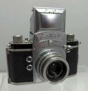 EXA Ihagee Dresden SLR Camera with Schneider Kreuznach Xenar 50MM ∇ F3.5 Lens - Picture 1 of 9