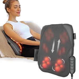 CuPiLo Shiatsu Low Back Massager - FSA HSA Eligible3D Kneading Massage Pillow... - Picture 1 of 8