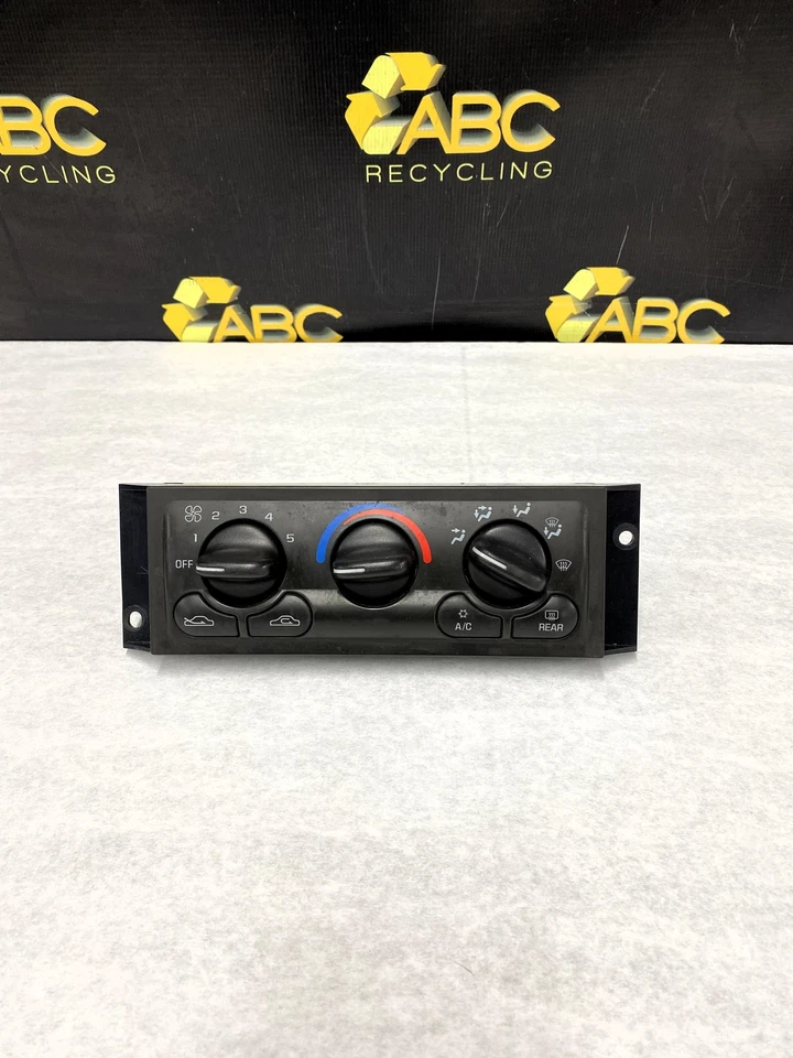 DEFECTIVE 2000 Chevrolet Venture Front Temperature Climate Control Assem G3D Foto 1 de 4
