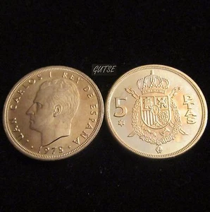 *GUTSE* 5 PESETAS 1975*78, SIN CIRCULAR. - Imagen 1 de 1