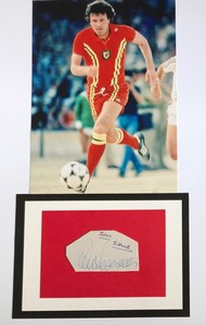 John Toshack  Retired Welsh Footballer Original 10 x 8 Signature Piece