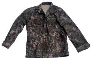 Genuine ROK South Korean Army "Granite B" Military Jacket Surplus BDU 2 Pockets - Picture 1 of 7