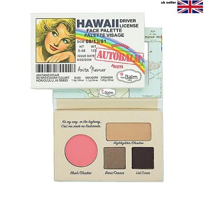 The Balm AutoBalm - Hawaii, California Face Palette Blush Eyeshadow Matte - Image 1 of 4