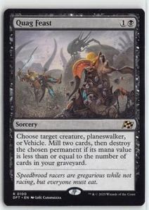 Magic the Gathering Aetherdrift - Quag Feast Rare #100 - Picture 1 of 2