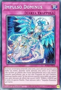 Dominus Impuls - Secret Rare - Wut des Abgrunds - ROTA-IT079 Italienisch Neu - Bild 1 von 1