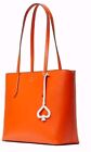 Kate Spade Large Tote Bag Purse- Breanna Tote  Orange- MSRP  $329