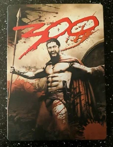 300 Steelbook (2-Disc/DVD) 2007 Warner Bros Butler Widescreen (B5R) - Picture 1 of 3