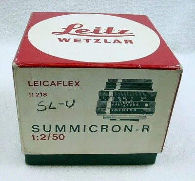 Box for Leicaflex SL Summicron R  2.0/50mm 11218 | Vry Nice | $29 | - Image 1 of 4