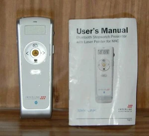 Bluetooth Stopwatch Presentation Remote for Mac VP4571 Laser Pointer - Picture 1 of 7