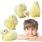 Realistic Little Chick Figurine Educational Toy 4Pcs Simulation Chick Plush Toy