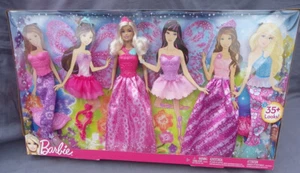 barbie FARYTAILE coffret poupéé robe accessoire fée siréne 2012 Mattel BCC58 NEW - Foto 1 di 5