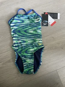 NWT Youth Speedo Competitive Swimsuit Size 20 NEW - Picture 1 of 6