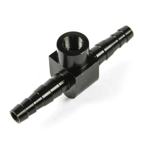 SAAS Trans Cooler Line 5/16 - 3/8 Rubber T-Fitting Temp Sender Adaptor - Bild 1 von 3